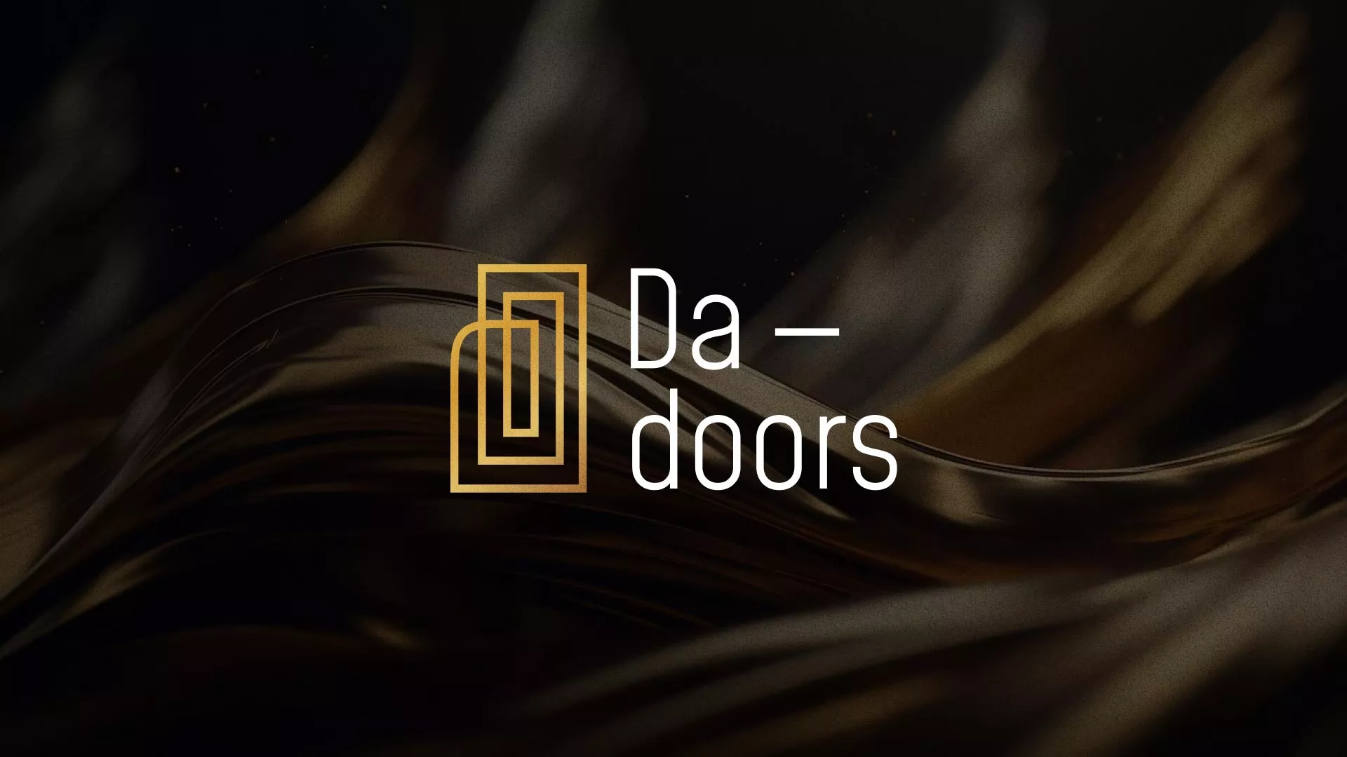 Разработка логотипа для компании «DA-DOORS» в Боровичах